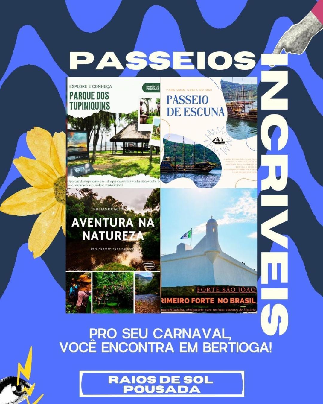 Pousada Raios De Sol Indaia Бертиога Екстериор снимка